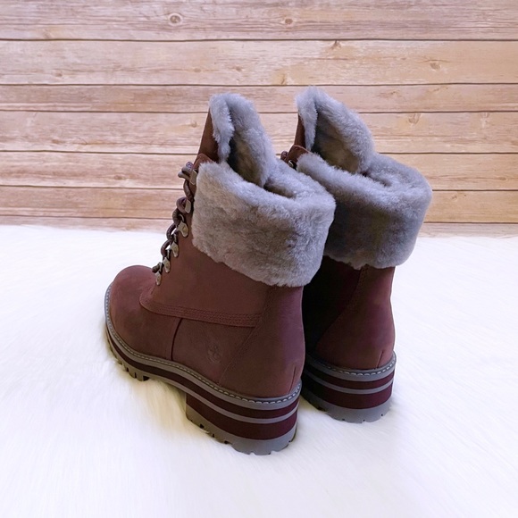 Timberland Courmayeur Valley 6” Waterproof Shearling Boots - Picture 6 of 8